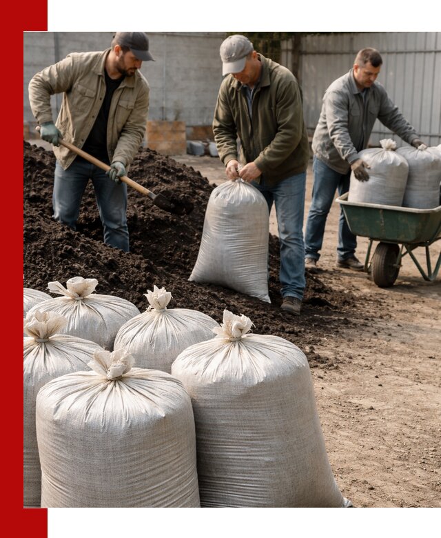 Купить чернозем в мешках с доставкой в Выксе