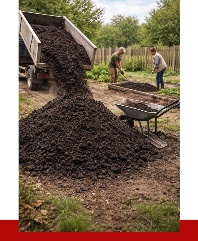 Купить чернозем для огорода в Выксе от 2593 р. | ПРОНЕРУДВкс