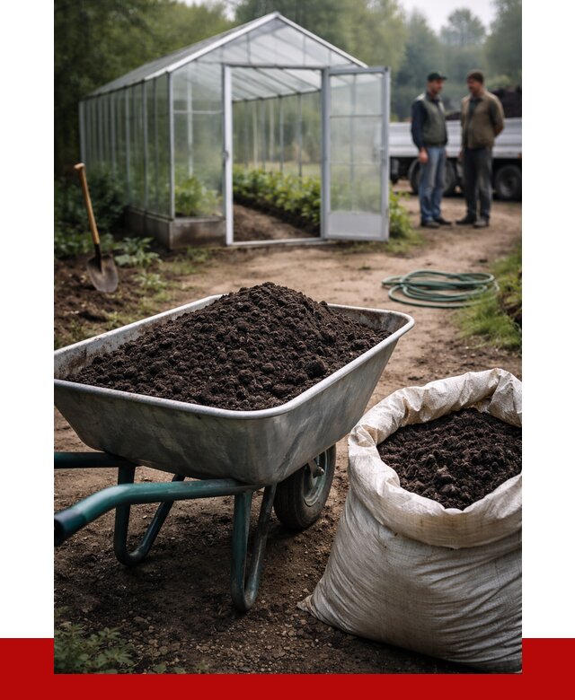 Чернозем для теплицы в Выксе с доставкой от 1556 р. | ПРОНЕРУДВкс