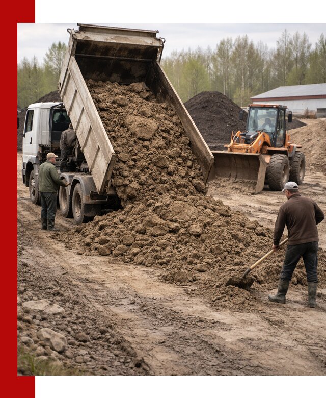 Доставка глин и суглинков в Выксе оптом и вкрай