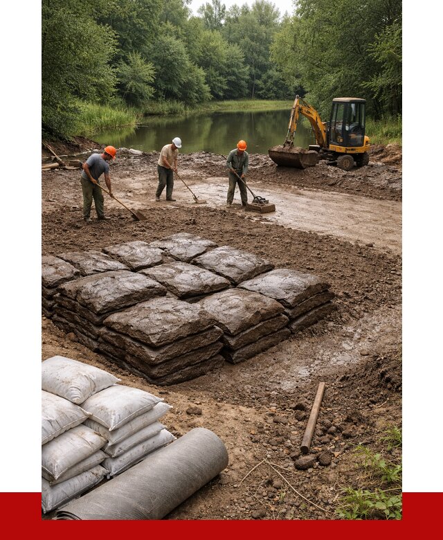 Купить глину для пруда в Выксе от 4667 р. с доставкой | ПРОНЕРУДВкс