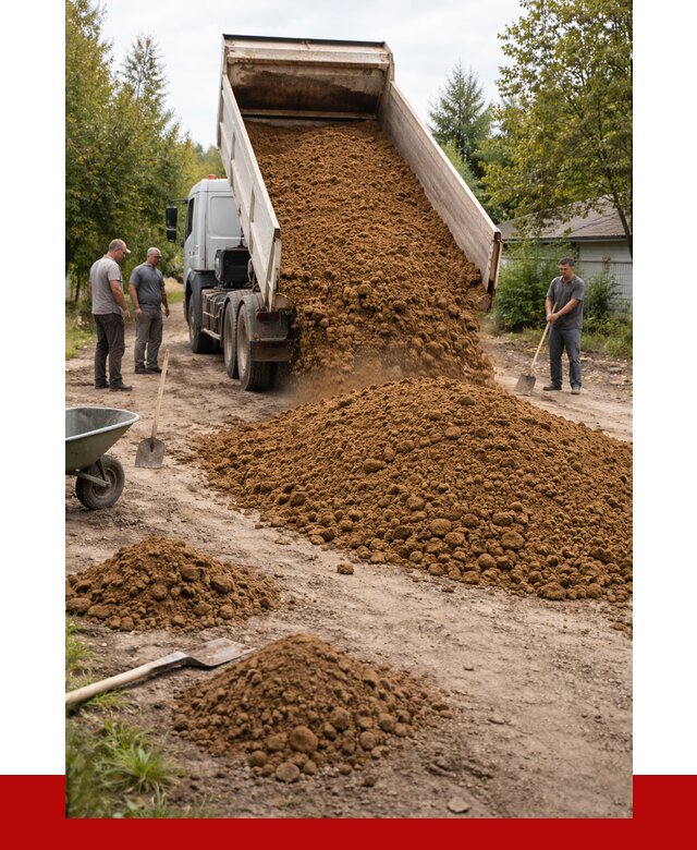 Купить суглинок с доставкой в Выксе от 2593 р. за куб | ПРОНЕРУДВкс