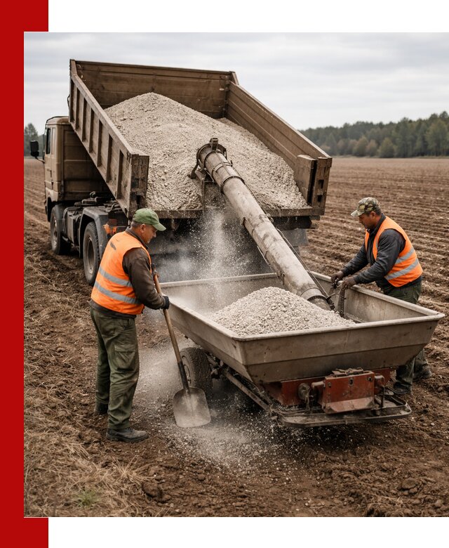 Доставка и продажа суперфосфата оптом и в розницу в Выксе