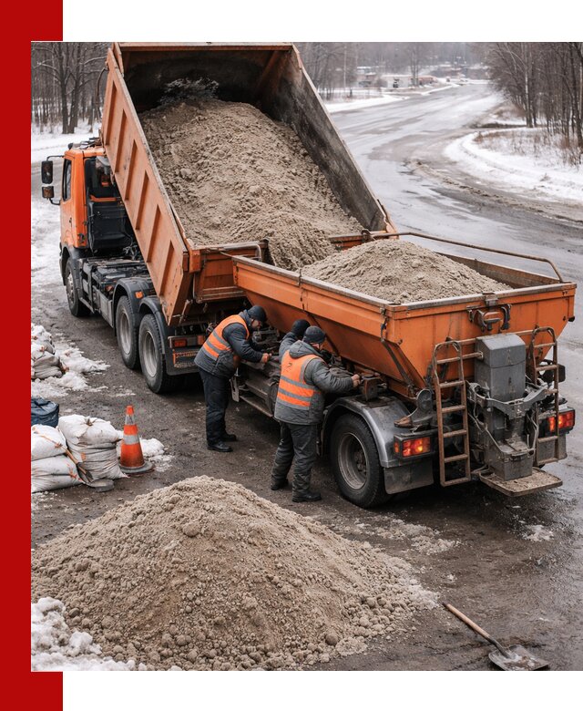 Поставка и вывоз пескосоля в Выксе оптом и в розницу