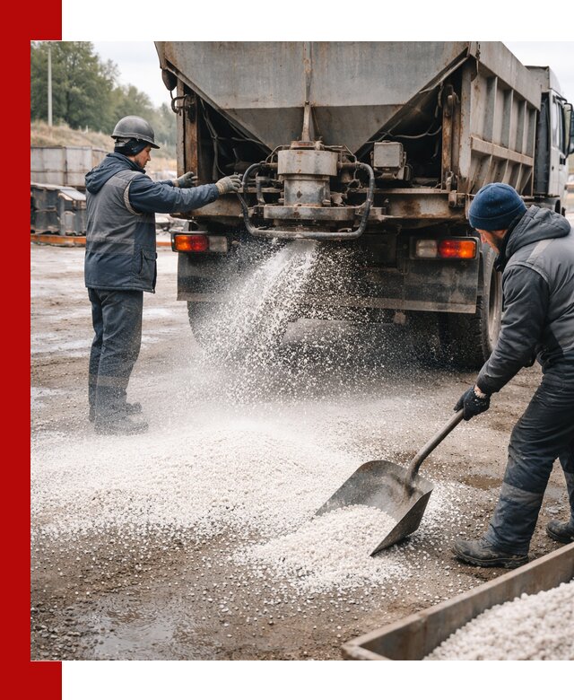 Доставка и продажа хлористого кальция в Выксе