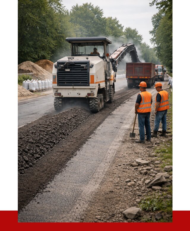 Фрезерованный асфальт в Выксе от 2281 р./куб. | ПРОНЕРУДВкс
