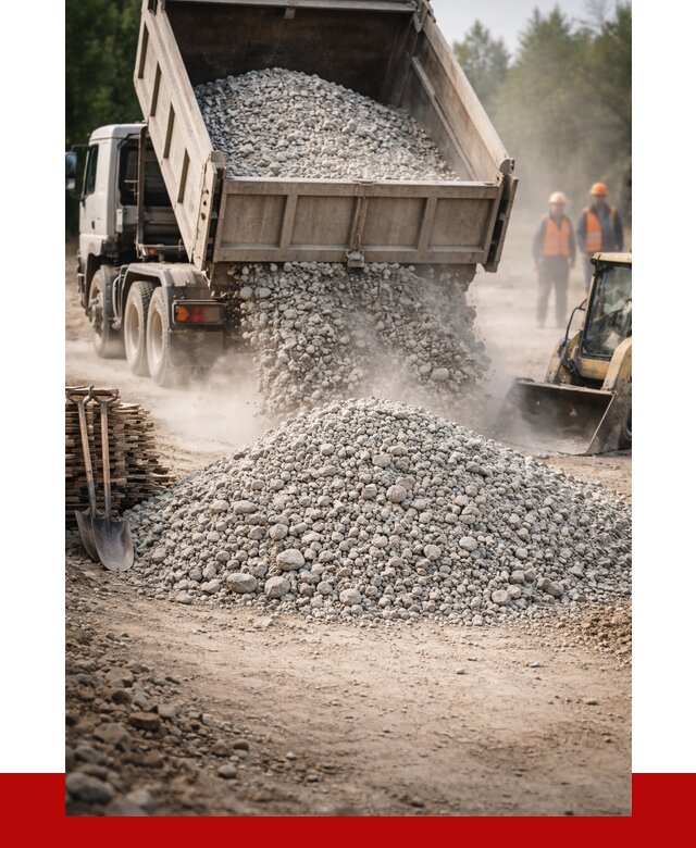 Купить дробленый бетон в Выксе от 1763 р./куб | ПРОНЕРУДВкс