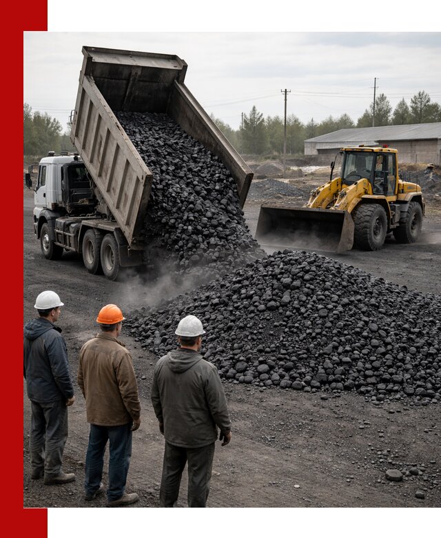 Доставка угля антрацита в Выксе с самосвалами и погрузкой