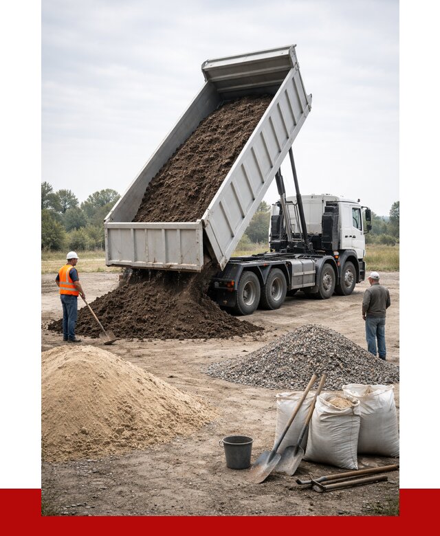 Доставка самосвалом 30 кубов в Выксе от 8815 р. | ПРОНЕРУДВкс