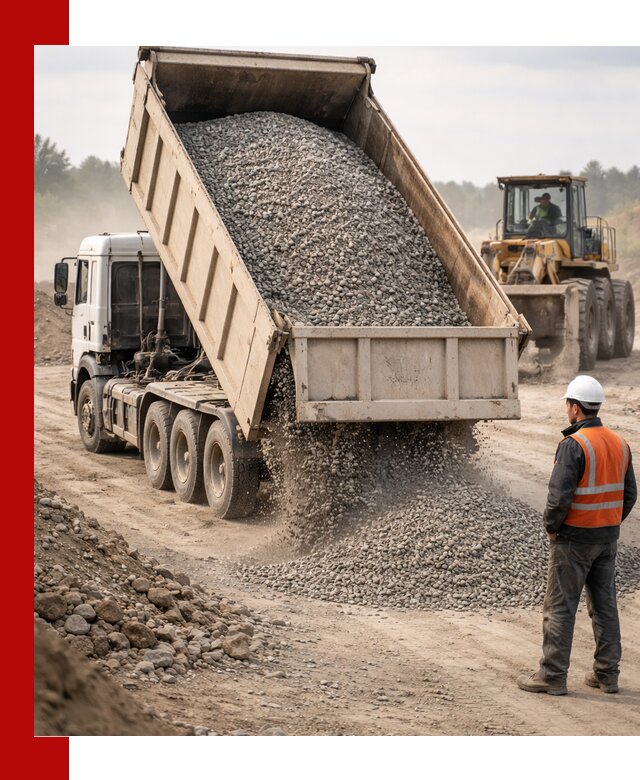 Доставка самосвалом 40 кубов цемента и сыпучих в Выксе