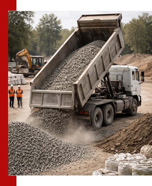 Аренда самосвала в Выксе для доставки сыпучих и нерудных материалов