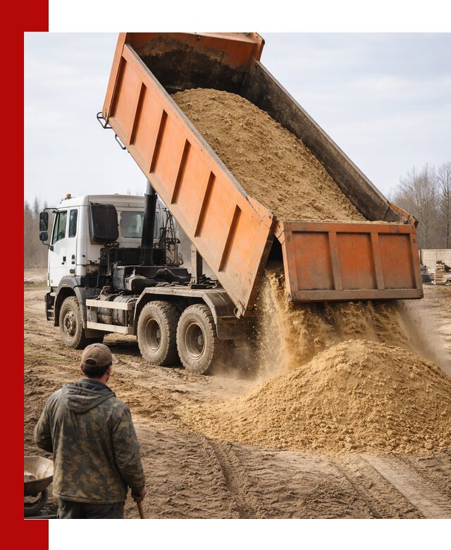 Аренда самосвала 20 тонн для перевозки грузов в Выксе