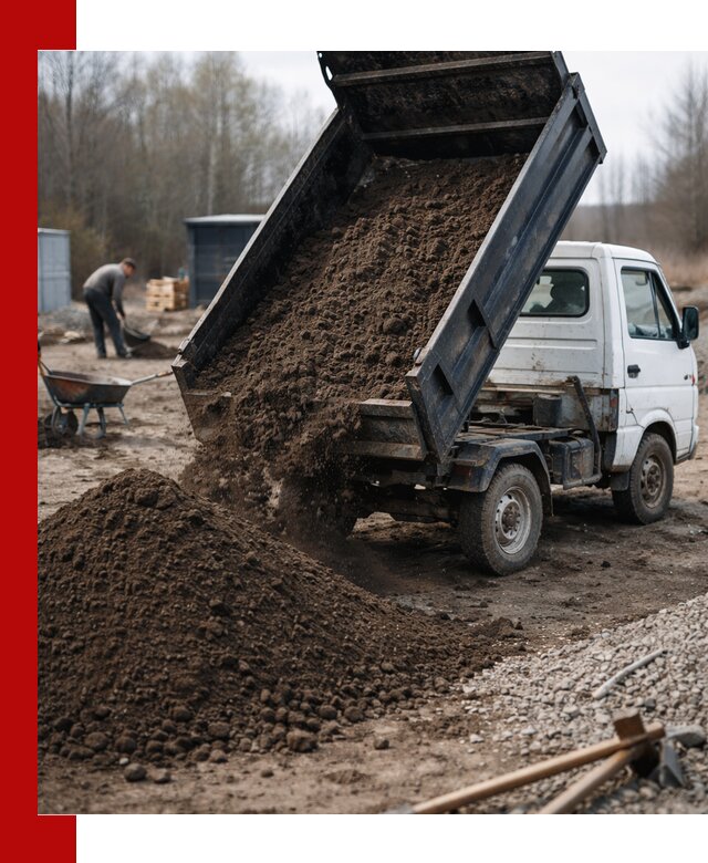 Аренда минисамосвала в Выксе для доставки сыпучих материалов