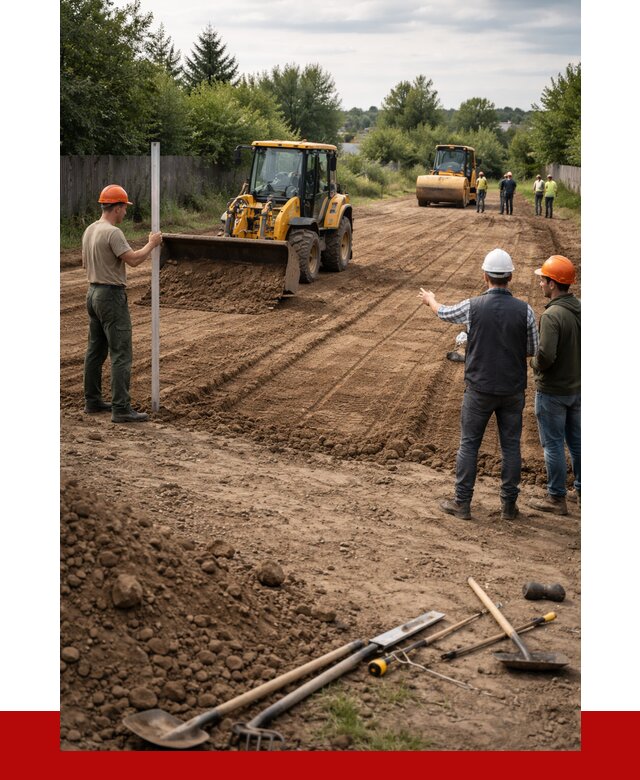 Планировка участка грунтом в Выксе от 4667 р ПРОНЕРУДВкс