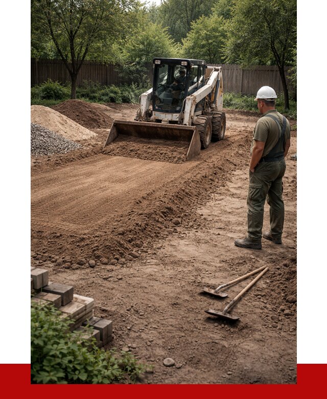 Выравнивание участка под ключ в Выксе от 3630 р. | ПРОНЕРУДВкс